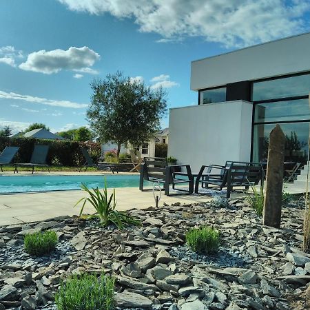 Maison/Villa Avec Piscine Privee Gite Brain D'Eau La Chapelle-de-Brain Eksteriør billede