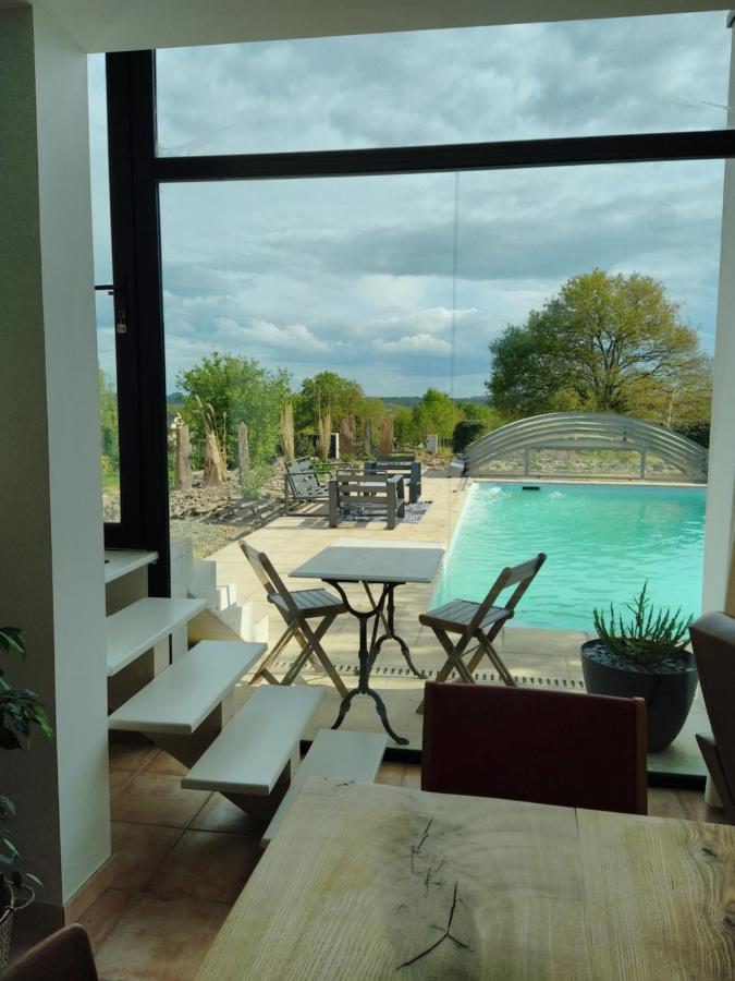 Maison/Villa Avec Piscine Privee Gite Brain D'Eau La Chapelle-de-Brain Eksteriør billede